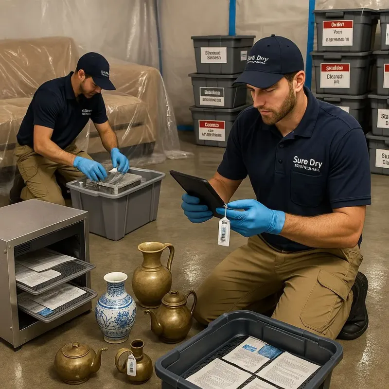 Content Protection and Restoration process in Pearland, TX
