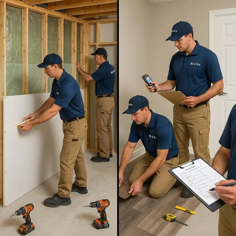 Repairs and Reconstruction process in Pearland, TX